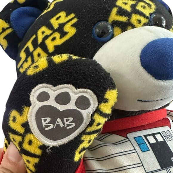 Build-A-Bear Star Wars Teddy Bear Red Poe Dameron Pilot Suit Plush 17” Lucasfilm - Picture 5 of 9